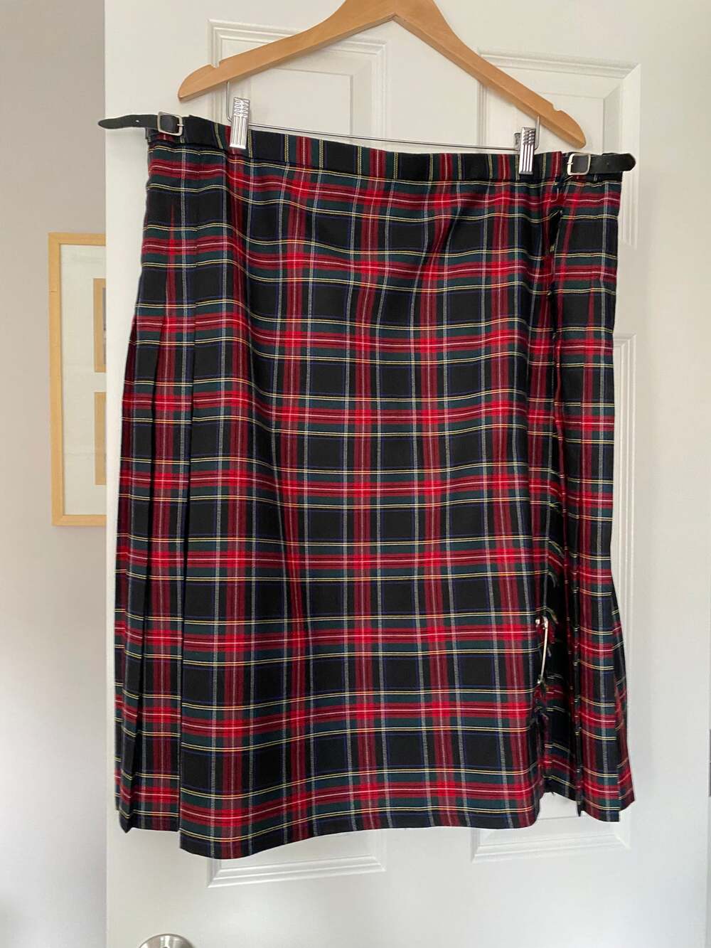 Vintage Lochard of Scotland Tartan Plaid Skirt/Kilt 3 X